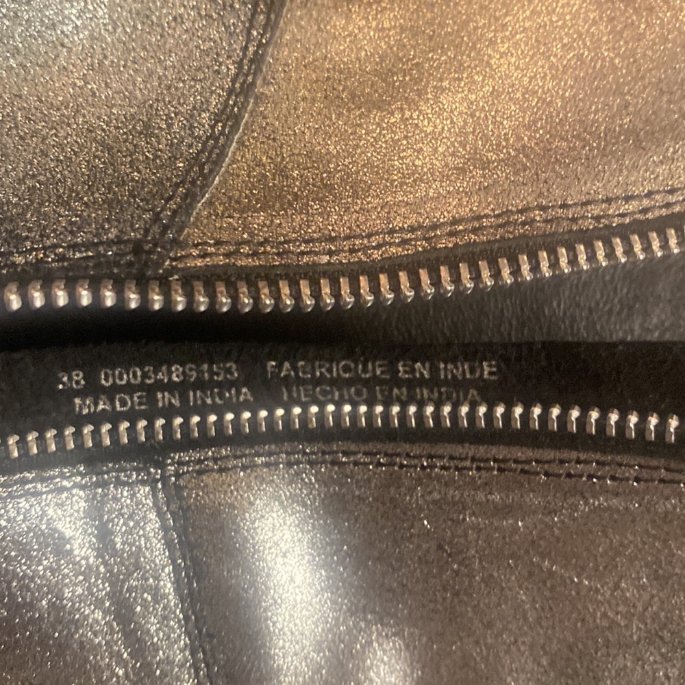 FREE PEOPLE Luna Womens Leather Ankle Zipper Boots metallic size 8 Silver 🎀 New - Picture 10 of 10